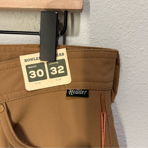 Howler Bros Frontside 5-Pocket Pants Men’s 30x32 – Russet – Stretch Canvas – NWT - Picture 2 of 7